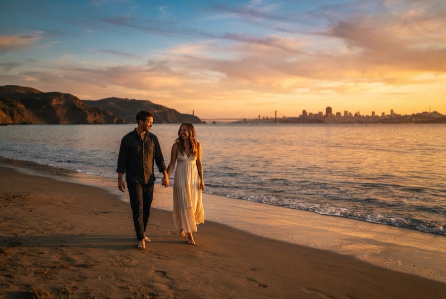 Engagements & Weddings session, illustrative image